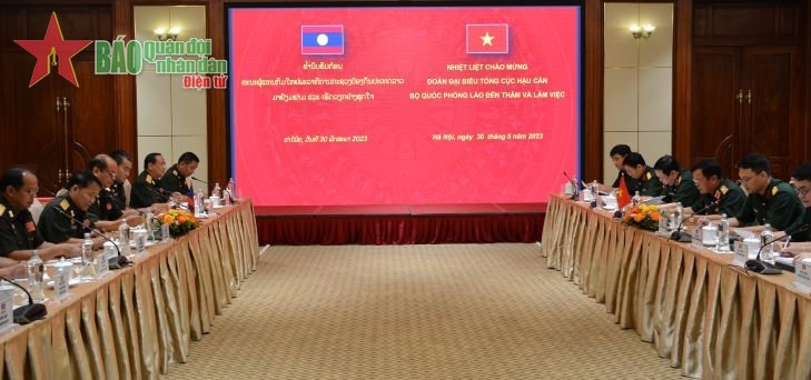 Military logistics of Vietnam and Laos boost cooperation